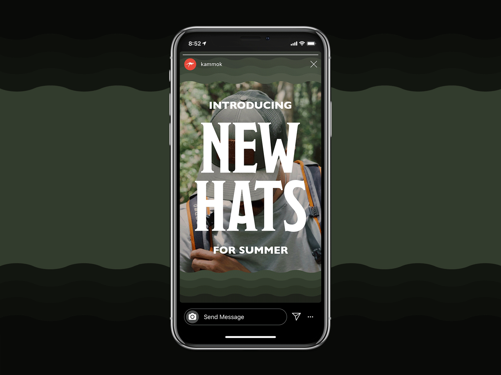 New Hats Instagram Story green hats instagram instagram stories pattern products social summer