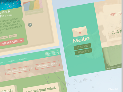 Mailie - a web design