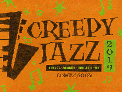 Spooktacular! beatnik display halloween jazz midcentury open type playful retro retro font sharp typeface vintage