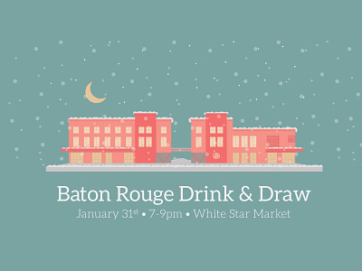 January 2019 Baton Rouge Drink & Draw