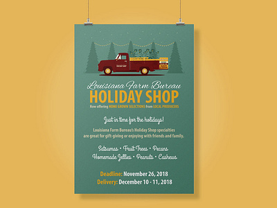 2018 Holiday Shop Promo Poster