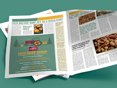 2020 Louisiana Farm Bureau Holiday Shop Newspaper Ad