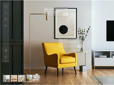 Furniture Website UI casual furniture minimalist minimalistic simple ui ux web