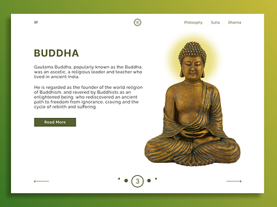 Buddhism UI Page