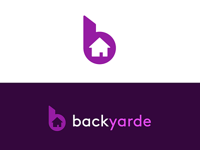 b Logo b branding home house logo minimal modern simple