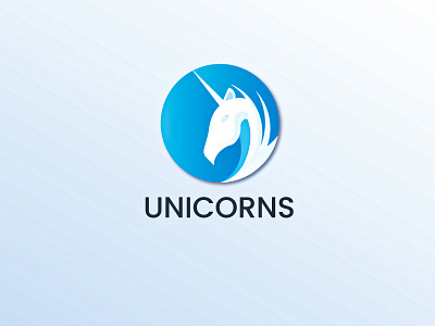 Modern Unicorn logo best branding color creative icon iconic illustration logo minimal modern new top trendy unicorn