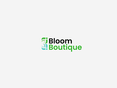 Bloom Boutique flower shop logo best bloom boutique branding colorful design flower fresh graphic design logo minimal new typography