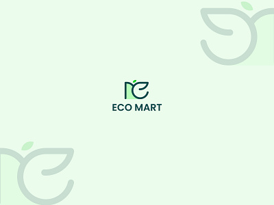 Eco mart logo for commercial store