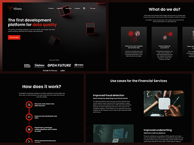 YData landing page