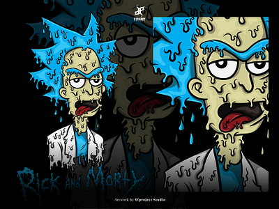 Rick and Morty Fanart - T-shirt Illustration