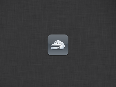 Breezy cloud grey icon ios ipad ultra secret
