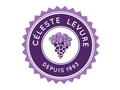 Logo for wine rep logo medal purple wine