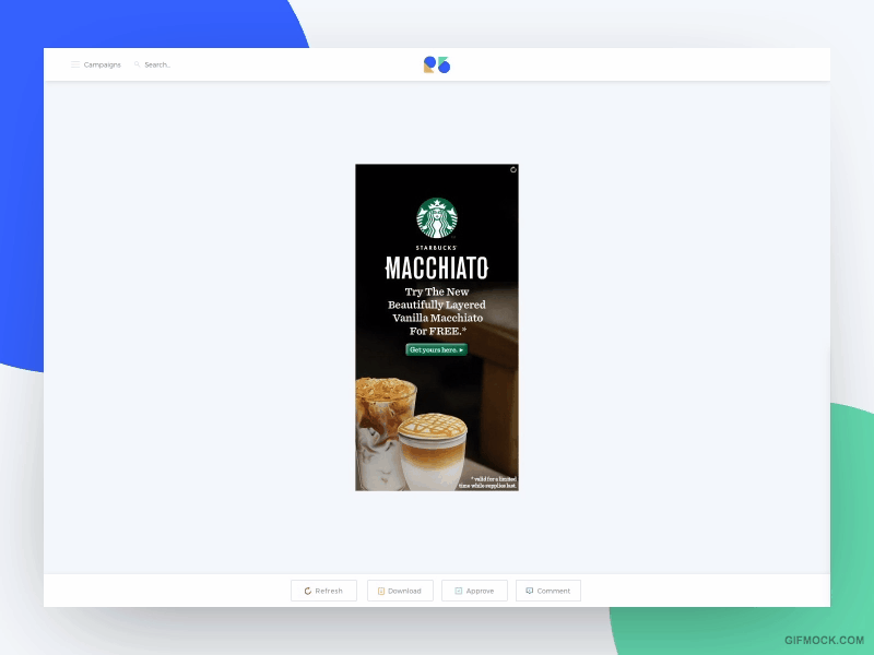 Comments Sidebar R5 product design sidebar nav comments dashboard blue clean ui ux web white product