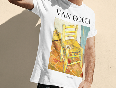 Van Gogh's Chair aesthetic art lover art print artist clothes cool design famous art history of art mens fashion modern tumblr womens fashion
