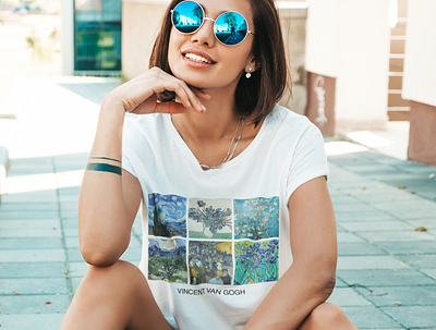 Vincent Van Gogh paintings aesthetic art lover art print artist clothes cool design famous art t shirt design t shirt shop van gogh vincent van gogh womens fashion world art