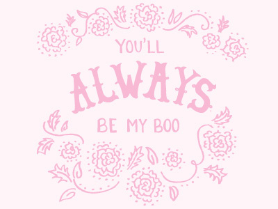 My Boo design hand lettering illustration lettering type typography