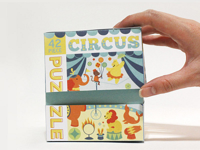 Circus Play graphic design illustration packaging