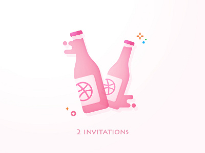 2 Dribbble invites