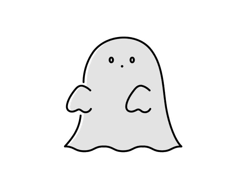 Ghost ghost gif illustration protopie prototype tilt