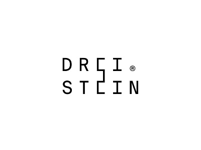Dreistein - dynamic logo branding design graphic design logo