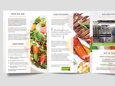 Pegasus A4 Tri-Fold brochure design