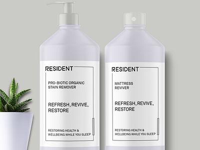 RESIDENT Label Design