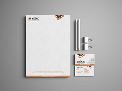 Office Stationery 3d image branding brochure business card cartoon cartoons design envelopes illustration leeterhead logo ui ux vector visiting card
