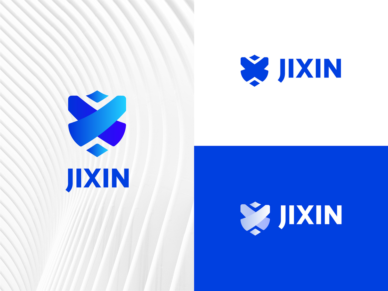Jixin logo by psycho on Dribbble