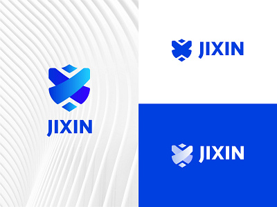Jixin logo branding logo logodesign x