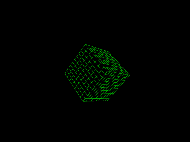 Experiment #3 3d graphs loop low poly tulsa