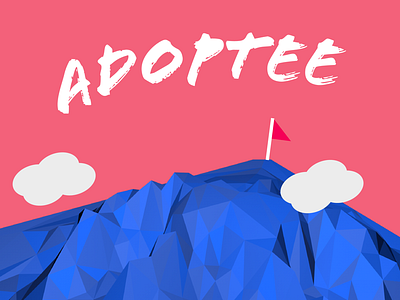 Adoptee Graphic adoption graphic lowpoly
