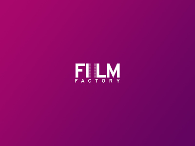 Film factory brand clean creative design factory film flat graphic design illustrator logo logodesign logodesigner logomacker logotype minimal minimalist modern simple unique vactor