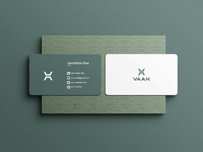 VAAX Brand Design brand branding business card clean creative design flat graphic design laizur h priom logo logodesign logomaker logotype minimalist modern professional simple source unique vactor