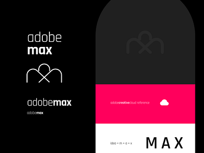 Adobe max exploration 2d 6 adobe max branding creative figma first gradiant illustration logo minimal red