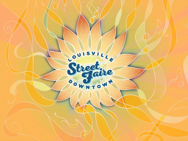 Louisville Street Faire branding branding
