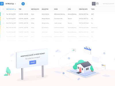 Illustrations for Coach marking the scheduling tool