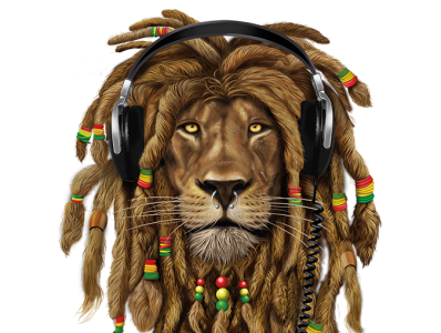 Lion Rastafari app branding graphic design illustration lgo logo vector