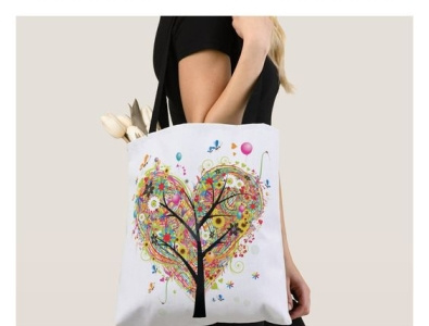 Tree Love art ladies bag