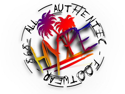 Hype Footwear logo photoshop