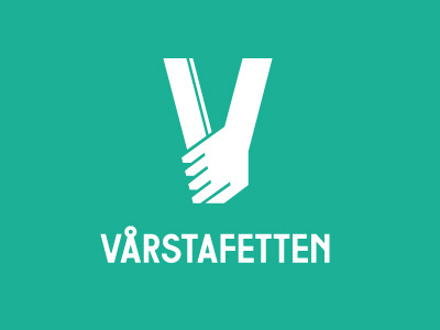 Logotype for Vårstafetten logotype vårstafetten