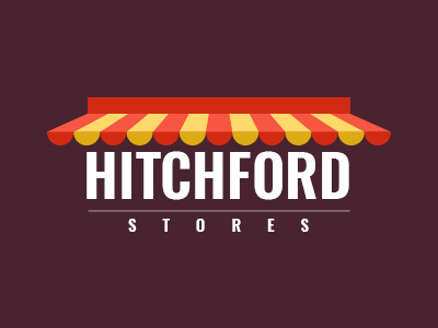 Hitchford - Logo branding hitchford logo shopping