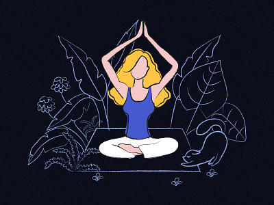 Yoga illustration