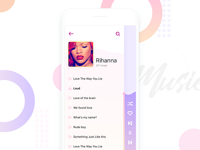 Music App Concept