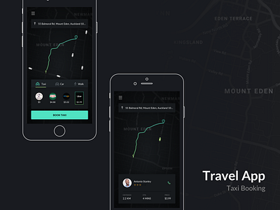 Travel App - Taxi Booking