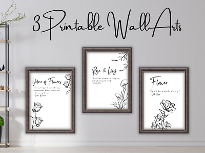 Printable Wall Art - Flower