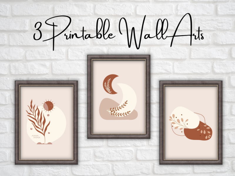 Printable Wall Art - BOHO by Thảo Nguyễn on Dribbble