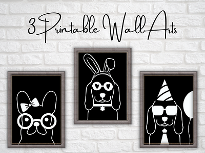 Free Printable Wall Art - Dog