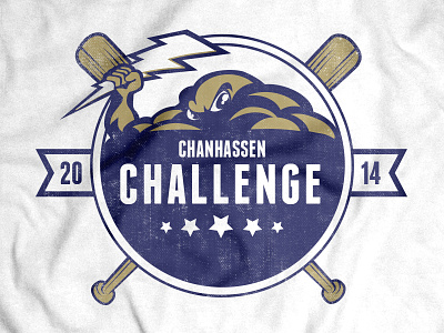 Chanhassen Tournament 2014 baseball bat chanhassen cloud lightning logo minnesota shirt storm tee tournament