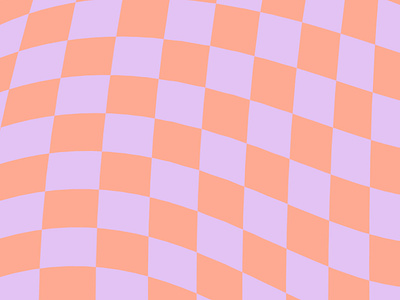 Warped Checker Background Graphic