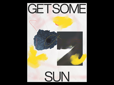 Get Some Sun branding design typography